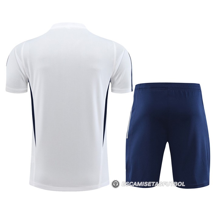 Chandal del Italia Manga Corta 23-24 Blanco - Pantalon Corto